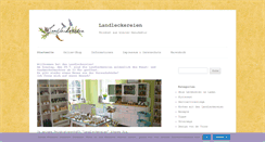 Desktop Screenshot of landleckereien.de